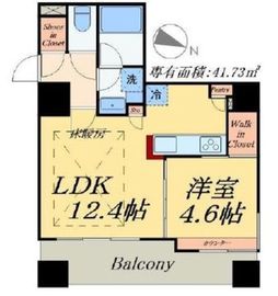 リビオ東京コアプレイス 6階 間取り図