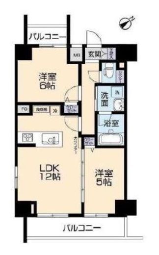 アイル芝浦東京ベイ 9階 間取り図