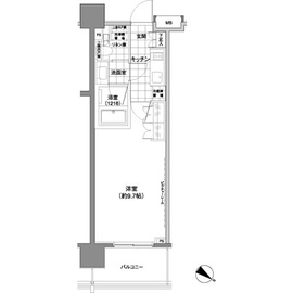 パークハビオ渋谷神山町 306 間取り図