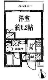 カスタリア戸越駅前 218 間取り図