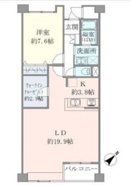 グランマルジュ市ヶ谷 204 間取り図