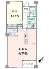 グランマルジュ市ヶ谷 107 間取り図