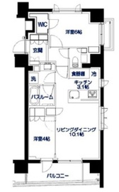 ウェリス渋谷本町 5階 間取り図