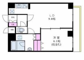 ウェスタ紀尾井町 401 間取り図