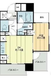 ライオンズ早稲田ミレス 7階 間取り図