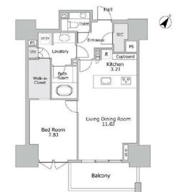 プレミスト六番町 5階 間取り図