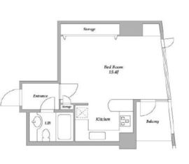 プライムスクエアシティ 314 間取り図