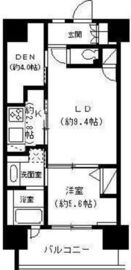 パークキューブ東品川 913 間取り図