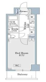 SHOWN HATSUDAI 605 間取り図