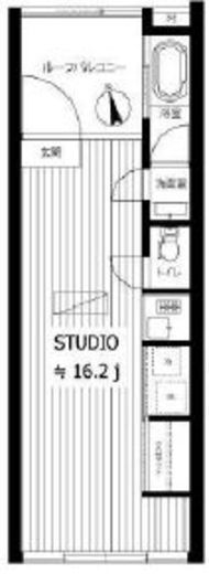 パークジオ学芸大学 406 間取り図
