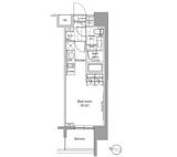 パークハビオ恵比寿 1207 間取り図