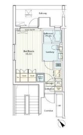 カスタリア大塚 307 間取り図