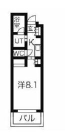 ガーデン東新宿 515 間取り図