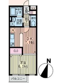 ヴェルデ柿の木坂 302 間取り図