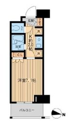 エコロジー東陽町 807 間取り図