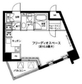 MG目黒駅前 604 間取り図