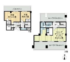 麹町クリスタルシティ西館 16階 間取り図