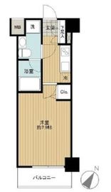 デュアレス愛宕虎ノ門 6階 間取り図