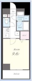 アンティエメゾン 602 間取り図