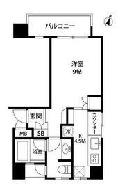 ミュゼ表参道 9階 間取り図