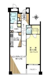 パークハイム神楽坂 13階 間取り図