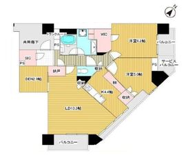 ブリリアザ・タワー東京八重洲アベニュー 17階 間取り図