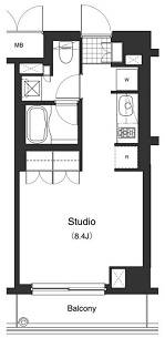 J.リヴェール学芸大学 402 間取り図