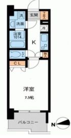 プライマル浅草橋 805 間取り図