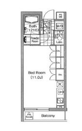 コンフォリア早稲田 303 間取り図