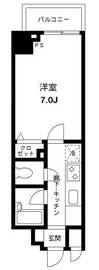 プライムアーバン飯田橋 704 間取り図