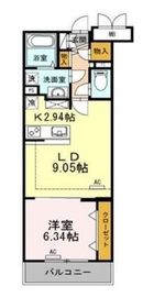 BLESS北新宿 4055 間取り図