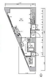 ザ・プレミアムスイート高田馬場 13階 間取り図