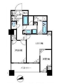 アトラスタワー茗荷谷 8階 間取り図