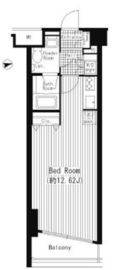 二葉アパートメント 304 間取り図