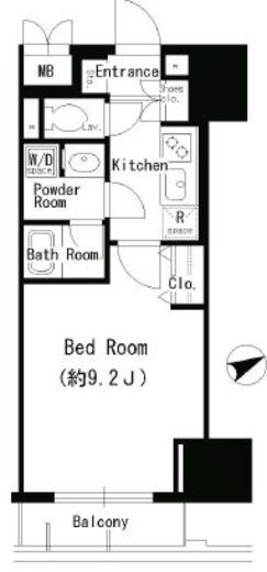 コンフォリア要町 303 間取り図