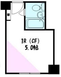 赤坂レジデンシャルホテル 6階 間取り図