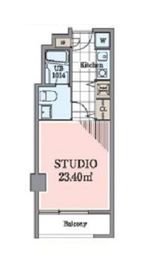 ホテル＆レジデンス六本木 703 間取り図