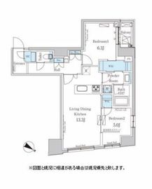 パークアクシス日本橋堀留町 702 間取り図