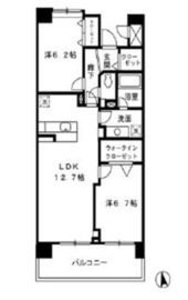 ロイヤルパークス荻窪 302 間取り図