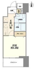 ウェルスクエア神保町 303 間取り図