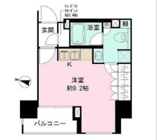 ザ・パークワンズ千代田佐久間町 7階 間取り図