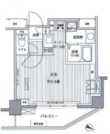 ヒューリックレジデンス茗荷谷 312 間取り図