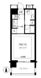 アトラス渋谷公園通り 12階 間取り図