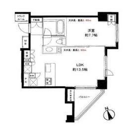 レグノ・ラフィネ南青山 3階 間取り図