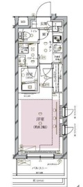 クレイシア目黒碑文谷 2階 間取り図