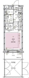クレイシア目黒碑文谷 1階 間取り図