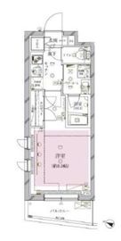 クレイシア目黒碑文谷 4階 間取り図