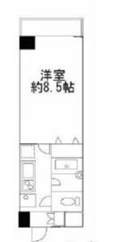 ヒューリックレジデンス参宮橋 326 間取り図