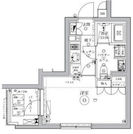 セジョリ自由が丘 305 間取り図