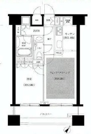 グラーサ白金高輪 11階 間取り図